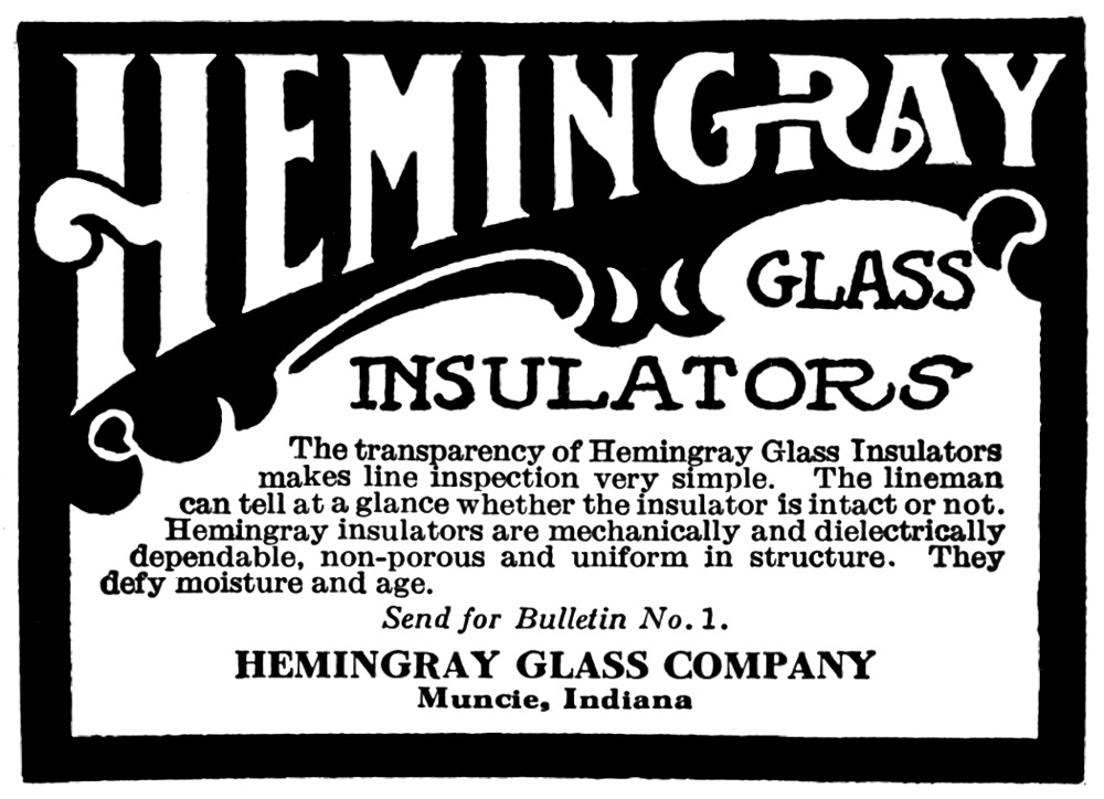 Hemingray Ad