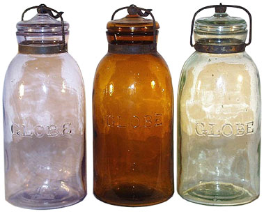 Globe Jars - 2 Quarts